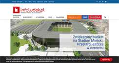Desktop Screenshot of infoludek.pl