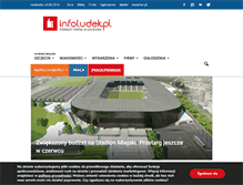 Tablet Screenshot of infoludek.pl