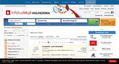 Desktop Screenshot of ogloszenia.infoludek.pl